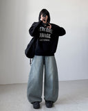 Divid Balloon Wide Denim