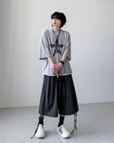 Banker Strap Bermuda Pants