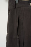 (W) Ryo Zipper Wide Pants