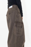 Tape dyeing cargo pants