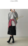 Reverse Slit Over Fit Sweatshirt