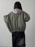 Warmer Stripe Hood Neck T-Shirt