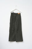(W) Yoke Pigment Pocket Pants