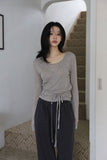 Mute Layered Wrap Tee