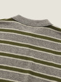 Autumn Striped Collar Knit