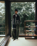 Deep Tuck Wide Chino Pants