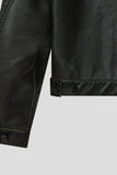 Doors Cropped Leather Jacket