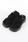Loose Detachable Warmer Platform Sole Mule