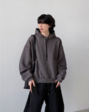 Dome High Neck Crop Hoodie