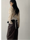 [unisex] Eyelet Cotton Wide Pants