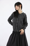 Wished Frill Knit Cardigan