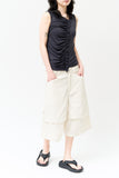 (W) Earth Shirring Top