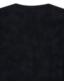 LEATHER SNAP CROP JACKET