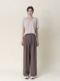 Linen Blend Short Sleeve T-Shirt