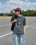 Bow Pigment Short Sleeve T-shirt