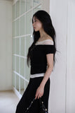 Jay Two Tone Layered Tee