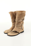 Biker Half Slipper Boots