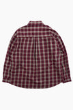 Grid vintage washed check shirt
