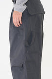 Space pier wide cotton pants