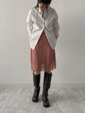 Dolphin Stripe Overfit Shirt