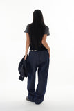 Muir non fade pintuck denim pants