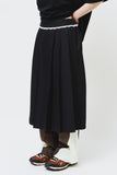 (W) Sli Lace Pleats Skirt
