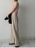 Dog Stripe Boat Neck Sleeveless