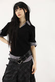 Rolling layered shirt