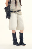 Luca western leather long boots