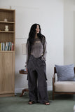 Fine nylon cargo pants