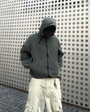 Premium Multi Zipper Vintage Pigment Jacket