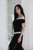 Jay Two Tone Layered Tee
