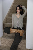 May Frill Thin Cardigan