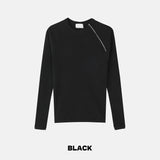 Smith Side Zipper Slim Top