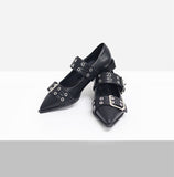 City Classic Buckle Loafers