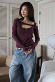 Noi Button Round Tee