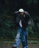 Fatigue Denim Balloon Pants