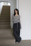 Mute Layered Wrap Tee