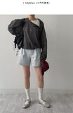 [Planning] Linen Two Tuck Wide Shorts