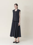 [Premium] Cain Sleeveless Jacket Set-up
