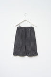 (W) Brid Striped Midi Skirt
