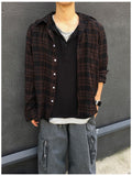 Moro Dual Layered Henley Neck Long Sleeve