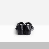 Pully Cross Strap Mary Jane Loafers