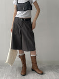 [unisex] Rainy Nylon Bermuda Pants