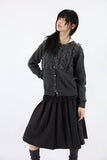 Wished Frill Knit Cardigan