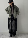 Warmer Stripe Hood Neck T-Shirt