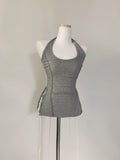 Hens Corset Halter Top