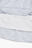 Basil Pleated Check Banding Skirt