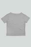 Ribbon unbalanced t-shirt