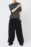Triple Piping Wide Pants
